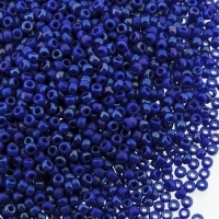 Miyuki Round Seed Beads 15/0 Opaque Cobalt Luster 8.2GM